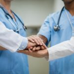 Image of health providers' hands